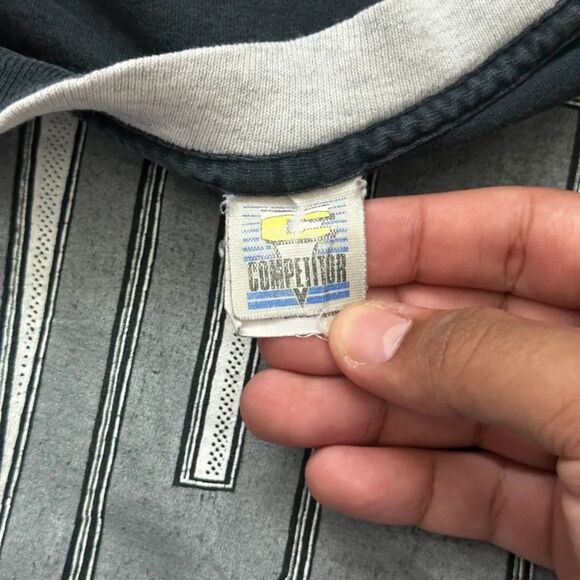 Vintage 80s NFL Oakland Raiders Spellout T-Shirt Size XL - Picture 3 of 5